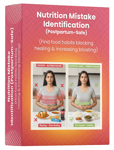 Nutrition Mistake Identification (Postpartum-Safe)